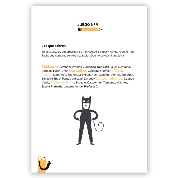 Pasatiempos - Juegos de atención 🔍