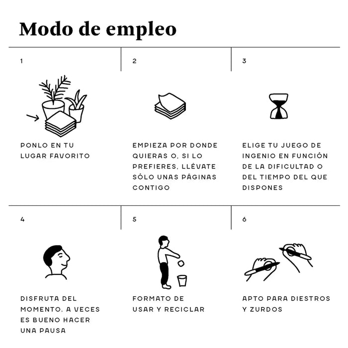 Pasatiempos - Juegos de ingenio para activar nuestras neuronas