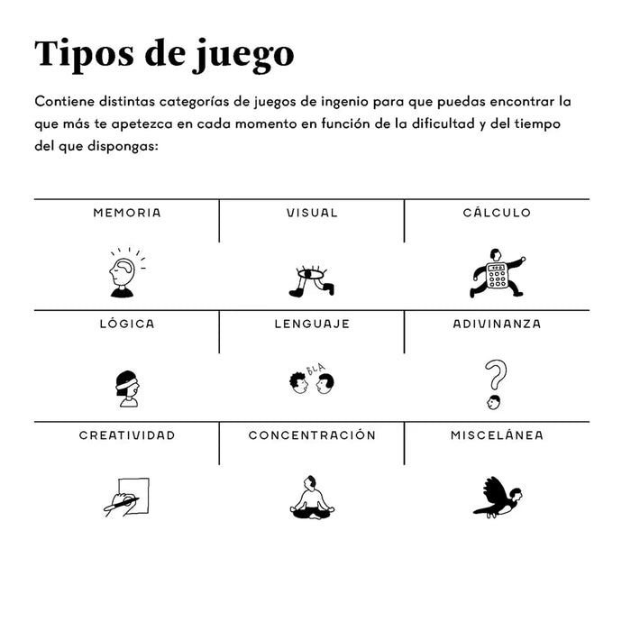 Pasatiempos - Juegos de ingenio para activar nuestras neuronas