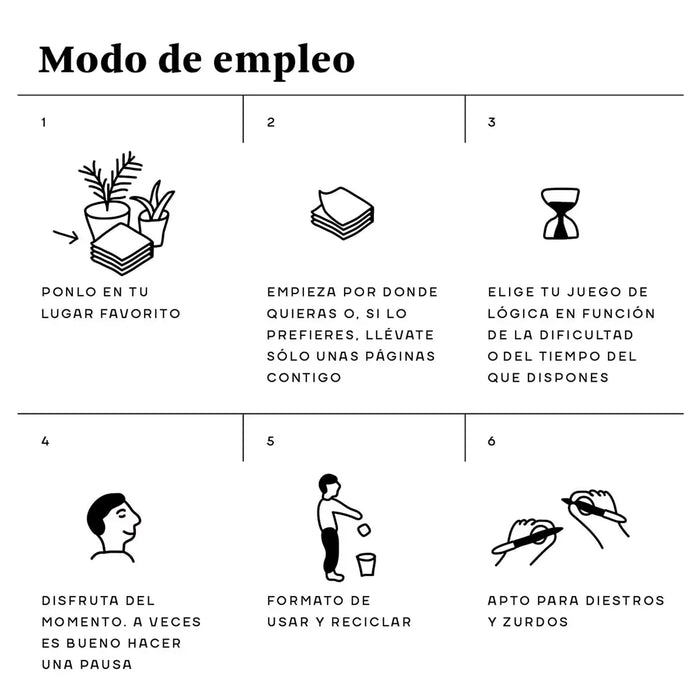 Pasatiempos - Juegos de lógica para desafiar a tu mente