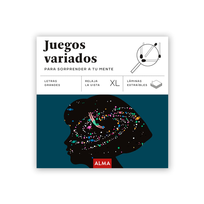 Pasatiempos - Juegos Variados para Sorprender a tu Mente XL