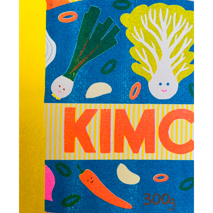Print de Naomi Wilkinson A4 - "Kimchi"