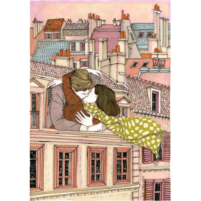 Print de Ana Jarén A4 - "Kiss me anytime"