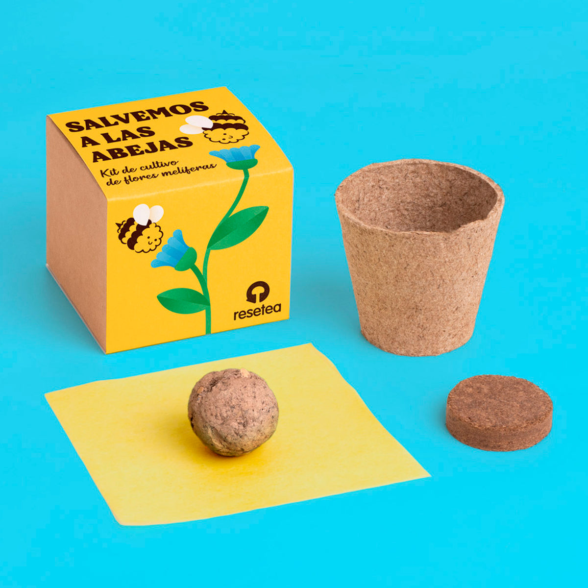 Kit autocultivo - Salvemos a las abejas 🐝