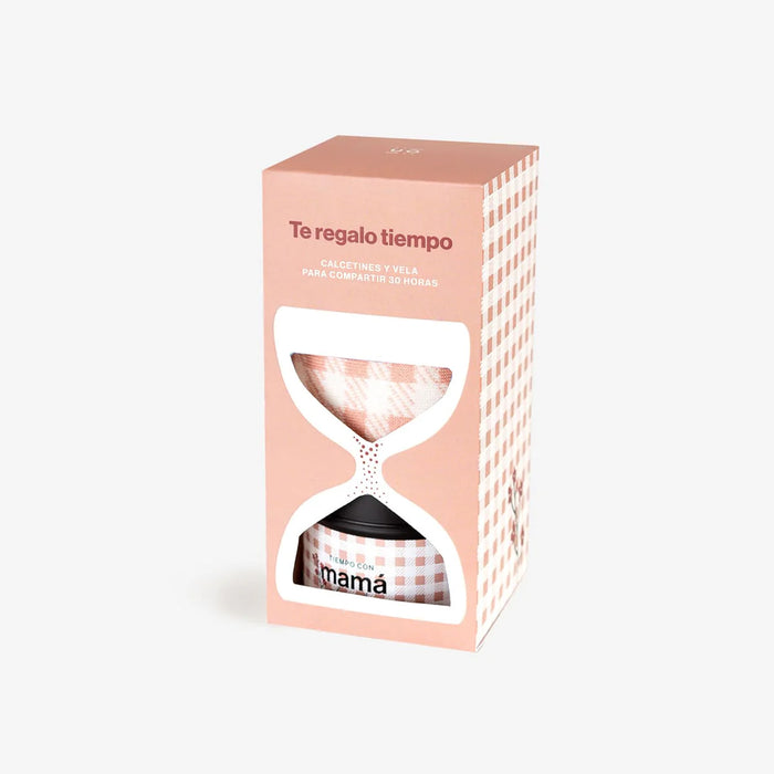 Pack UO - Vela + Calcetines "Tiempo con mamá"