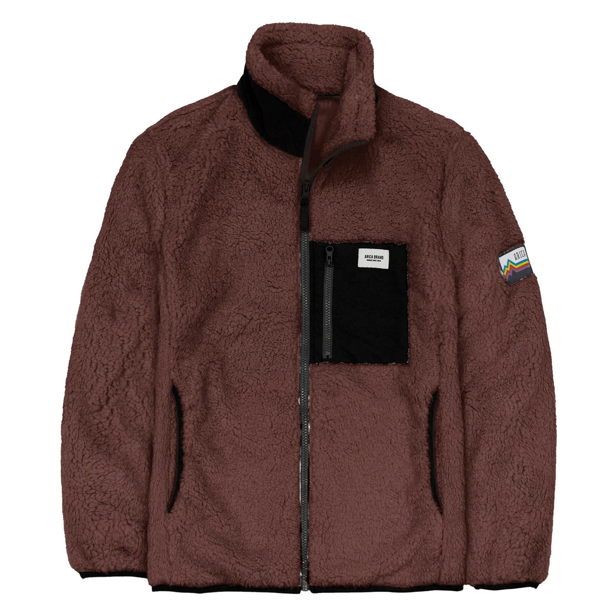 Chaqueta Arica Brand - Kodiak Sherpa Fleece Choco