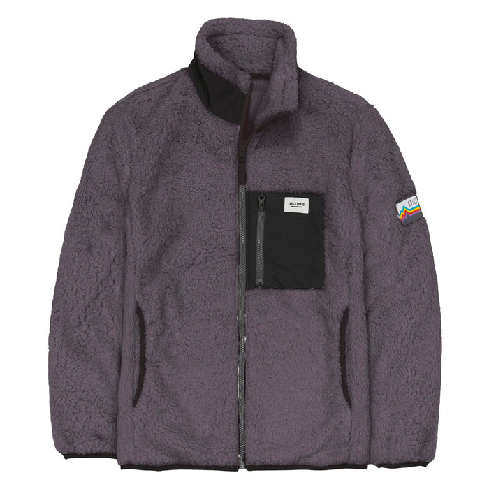 Chaqueta Arica Brand - Kodiak Sherpa Fleece Dark Grey