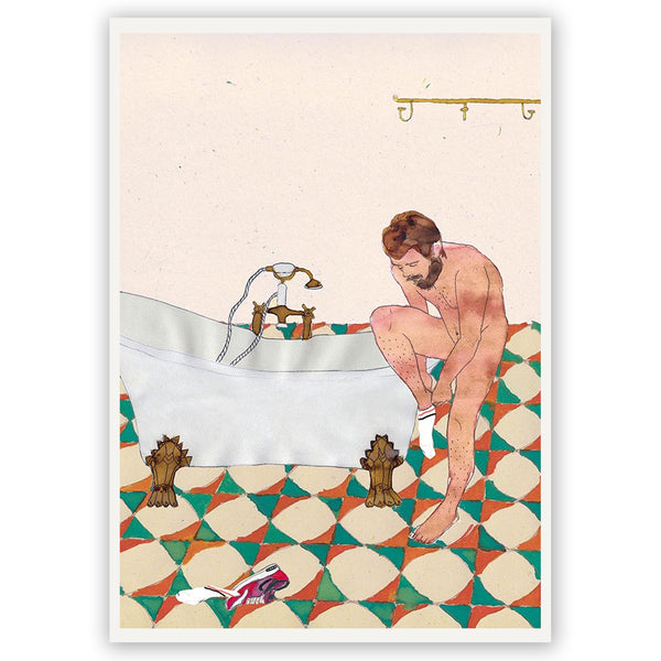 Print de Sara Luz 32 x 45 - "La bañera"