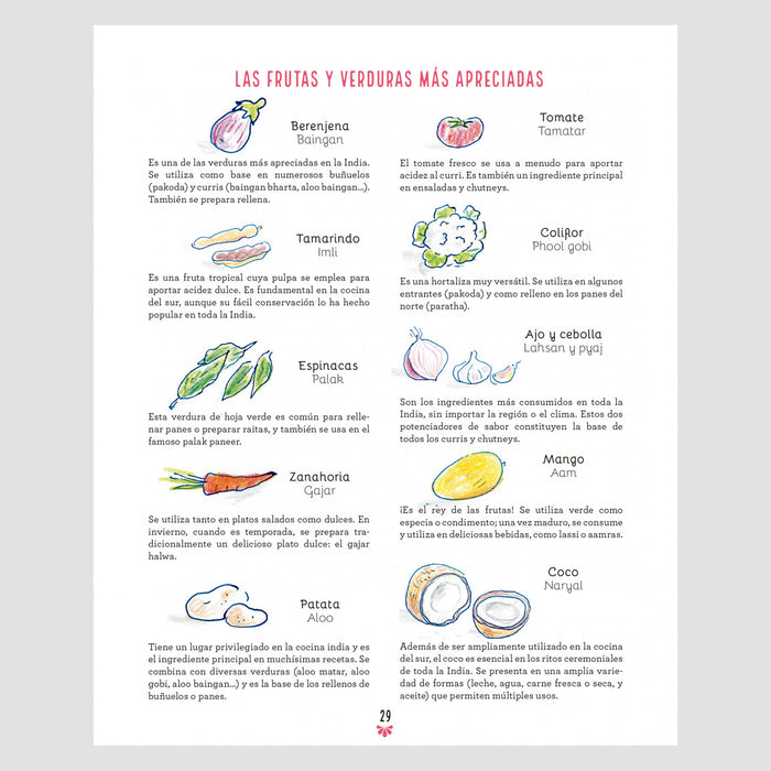 Libro - "La cocina india ilustrada" de Pankaj Sharma y Sandra Salmandjee