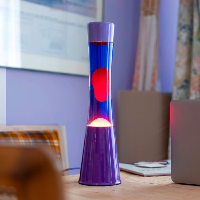 Lámpara de lava Fisura - Degradado morado