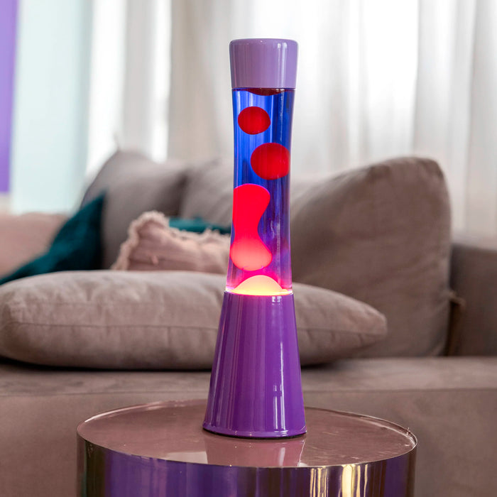 Lámpara de lava Fisura - Degradado morado