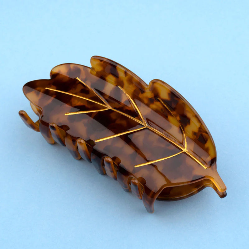 Pinza para el pelo - Hoja 🍂