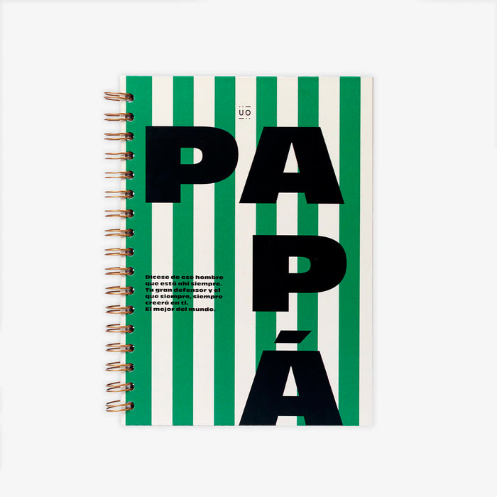 Libreta UO - "Papá" Definición