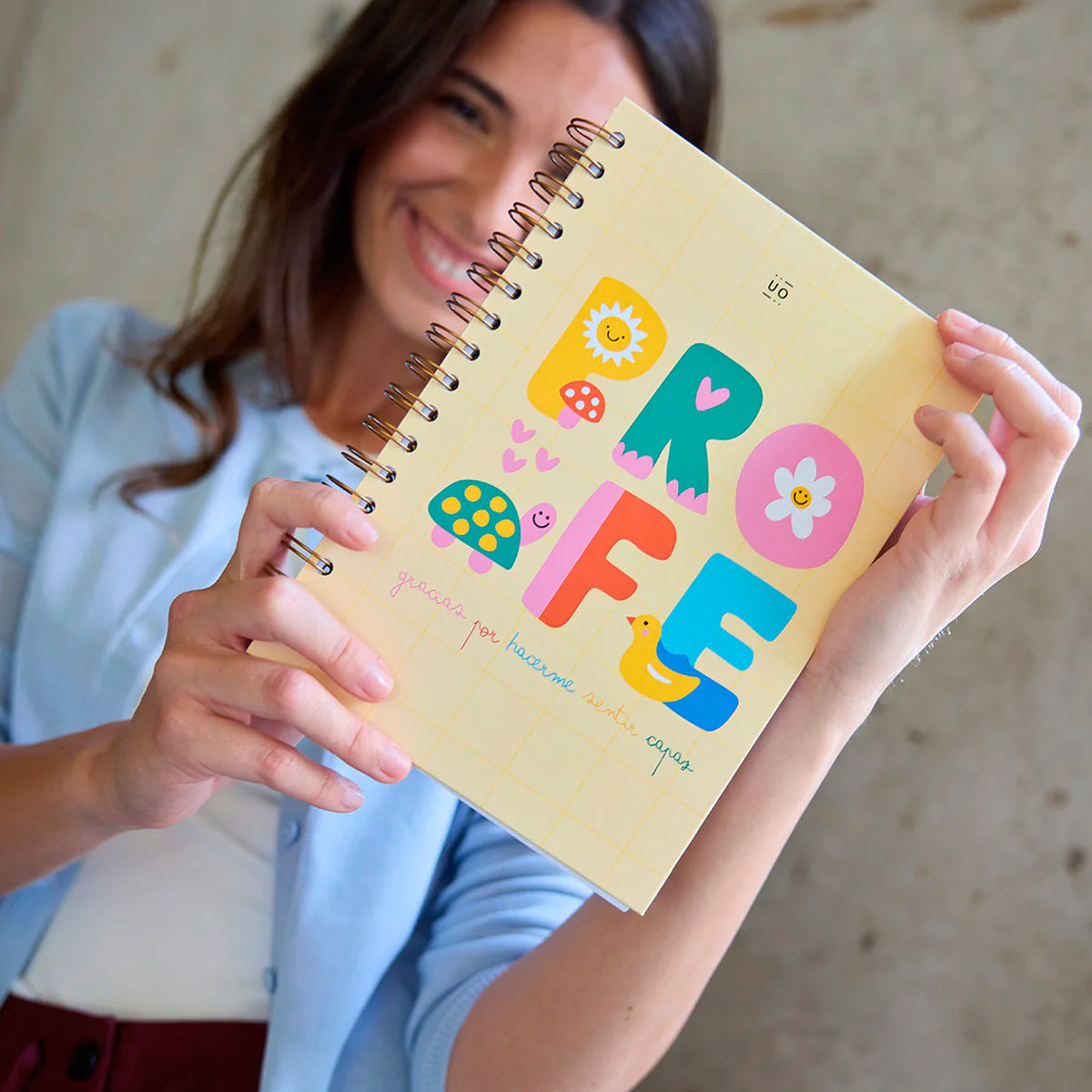 Libreta UO - "Profe, gracias por hacerme sentir capaz" 🌼🌞