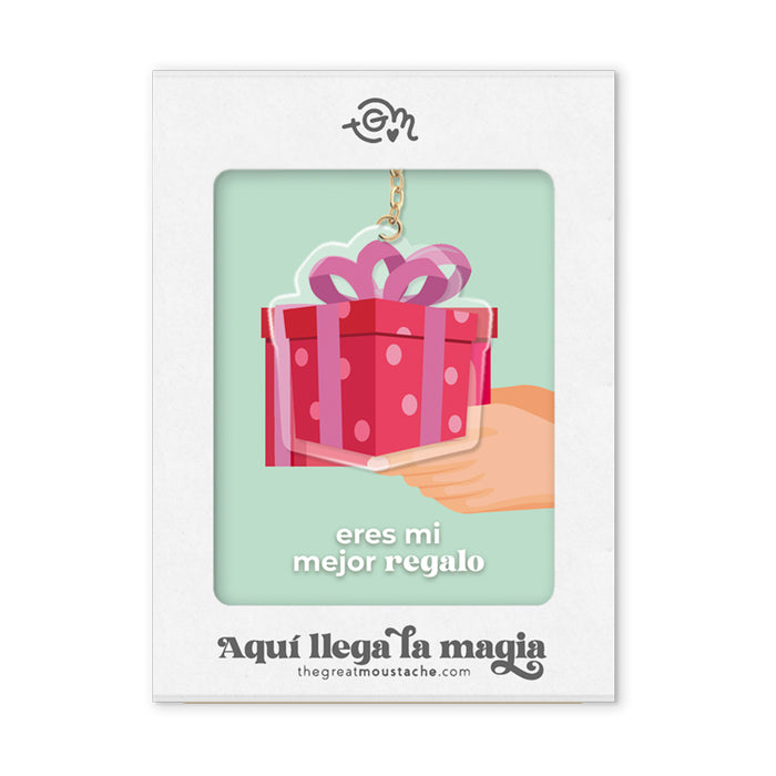 Llavero - "Eres mi mejor regalo" 🎁
