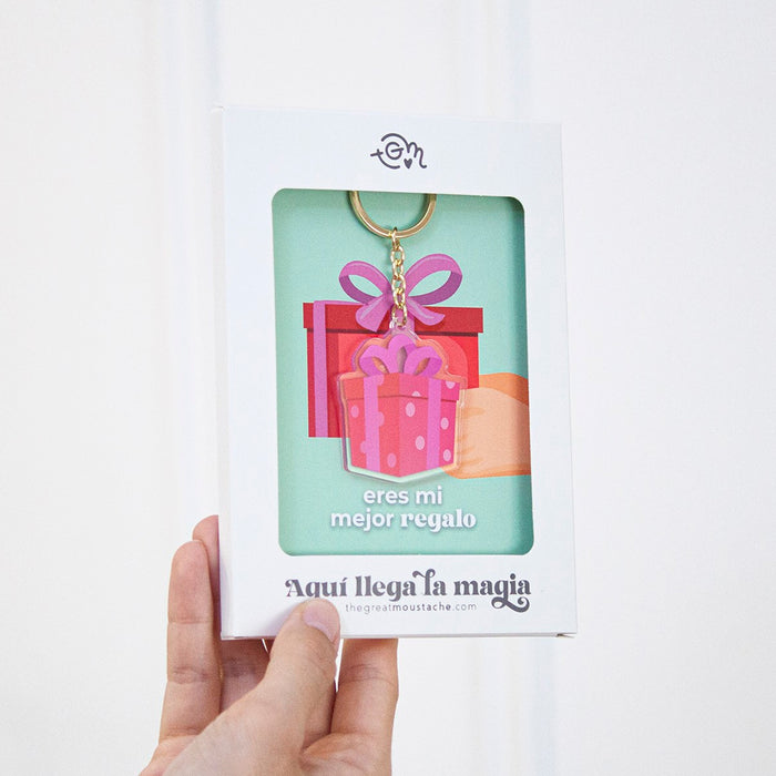 Llavero - "Eres mi mejor regalo" 🎁