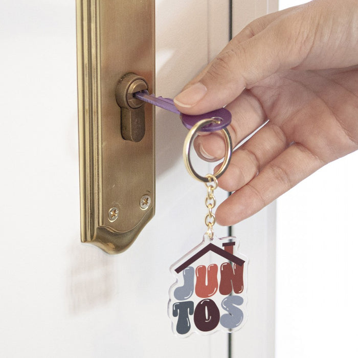 Llavero - "Juntos somos hogar" 🏡