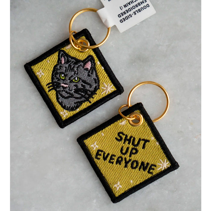 Llavero - Shut Up Everyone 😾