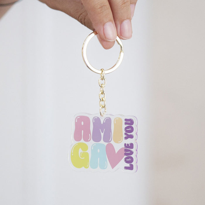 Llavero - "Amiga, love you" 💜