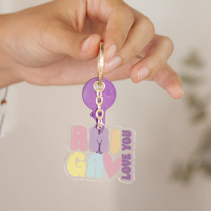 Llavero - "Amiga, love you" 💜