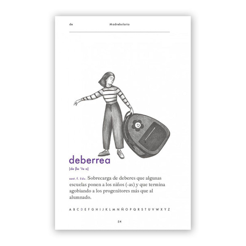 Libro - "Madrebulario" de Marta Puigdemasa y Paola Villanueva