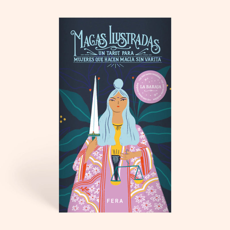Baraja de Tarot - "Magas Ilustradas" de Mara Parra y Josefina Schargorodsky