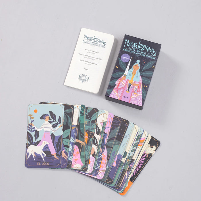 Baraja de Tarot - "Magas Ilustradas" de Mara Parra y Josefina Schargorodsky