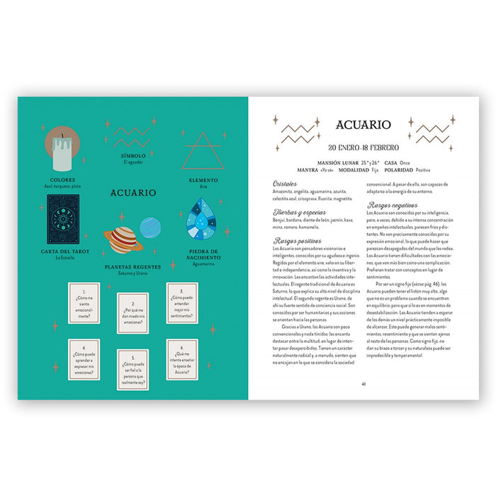 Libro - "Guía de la bruja del bosque. Magia de la Astrología" de Lindsay Squire