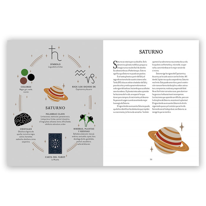 Libro - "Guía de la bruja del bosque. Magia de la Astrología" de Lindsay Squire