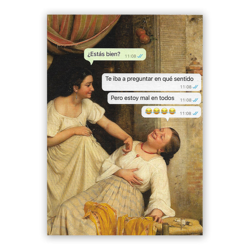 Print de La última croqueta A5 - "Mal en Todos los Sentidos"