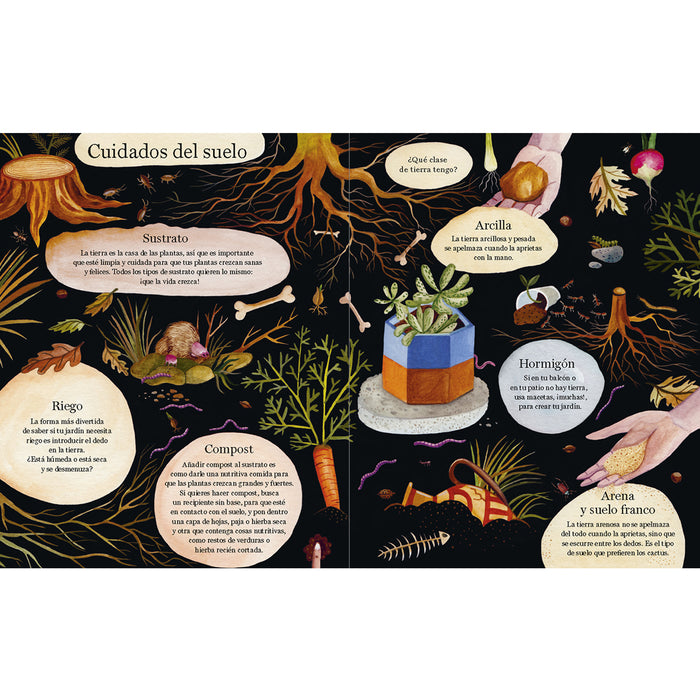 Libro - "Manos a la tierra" de Kirsten Bradley