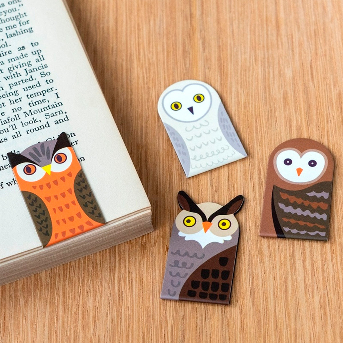 Set marcapáginas - Búhos 🦉