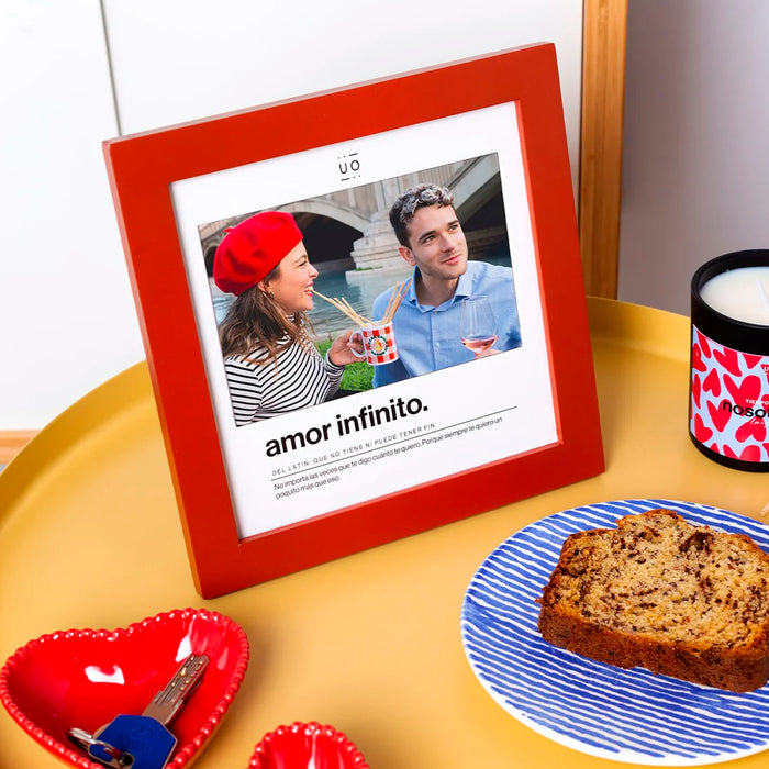 Marco de Fotos UO - "Amor infinito"