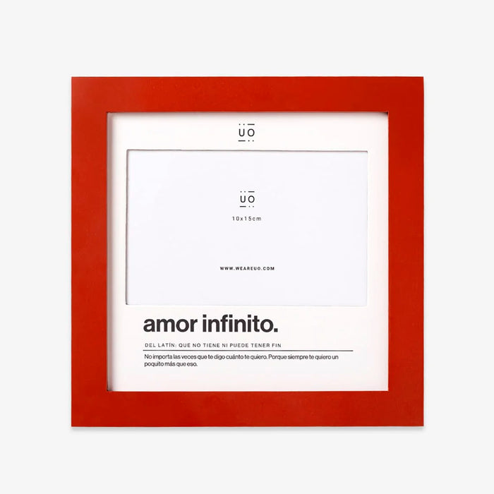 Marco de Fotos UO - "Amor infinito"