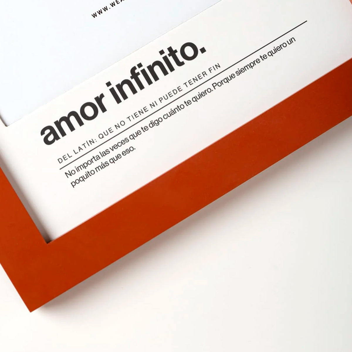 Marco de Fotos UO - "Amor infinito"