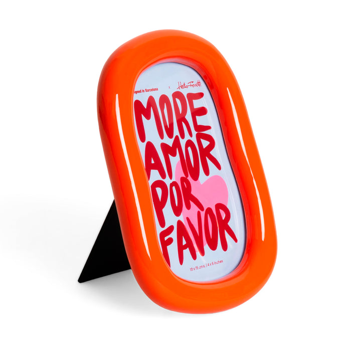 Marco de Fotos - Glossy Naranja