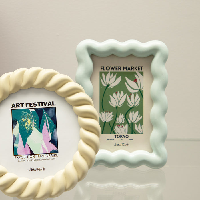 Marco de Fotos - Olas en Calma