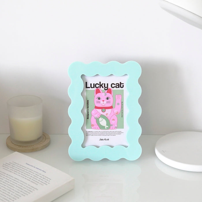 Marco de Fotos - Pétalo Celeste