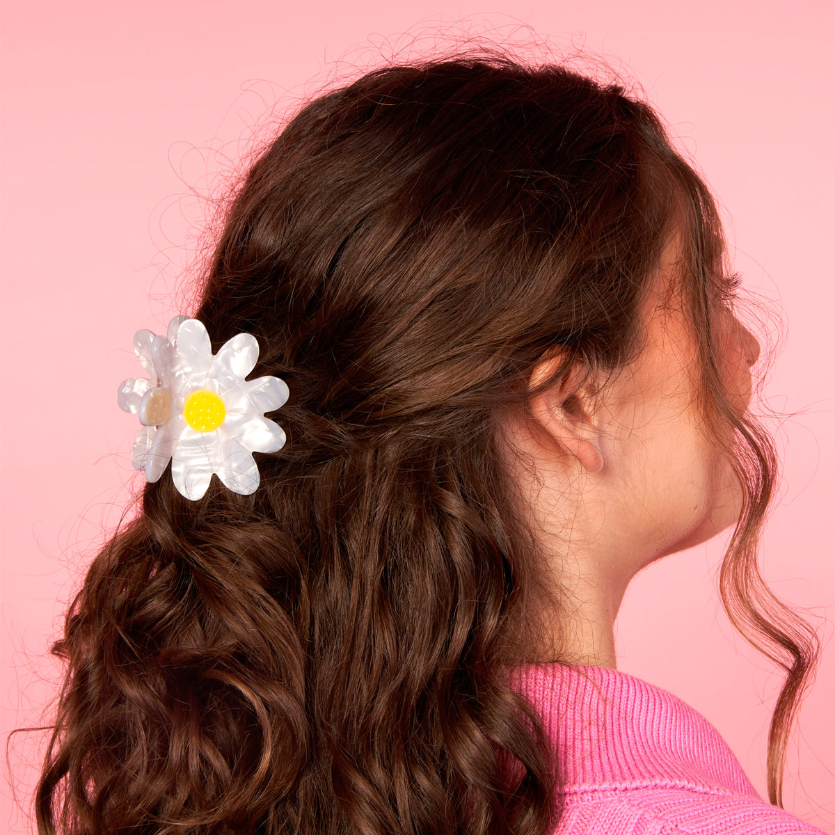 Pinza para el pelo - Margarita 🌼