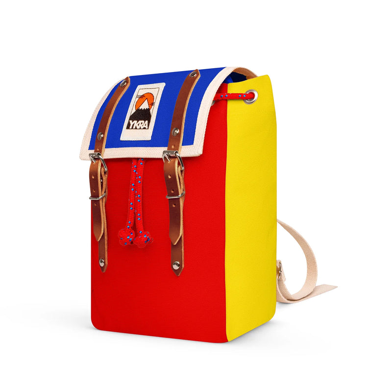 Mochila Ykra - Matra Mini Azul, roja y amarilla