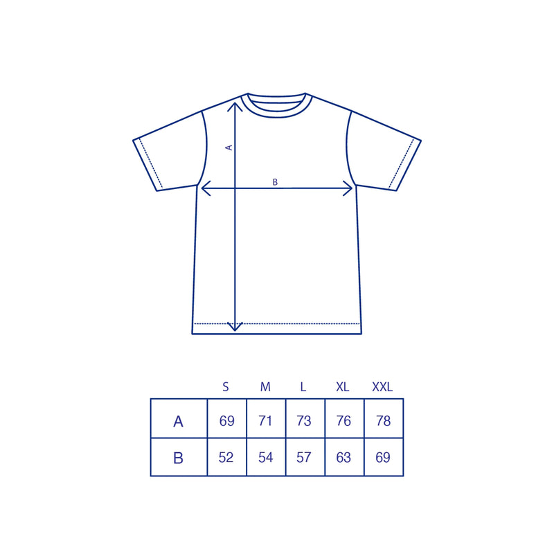 Camiseta We Are Not Friends - Daisy Logo Marine