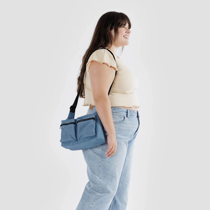 Bolso Cargo Grande Baggu - Digital Denim