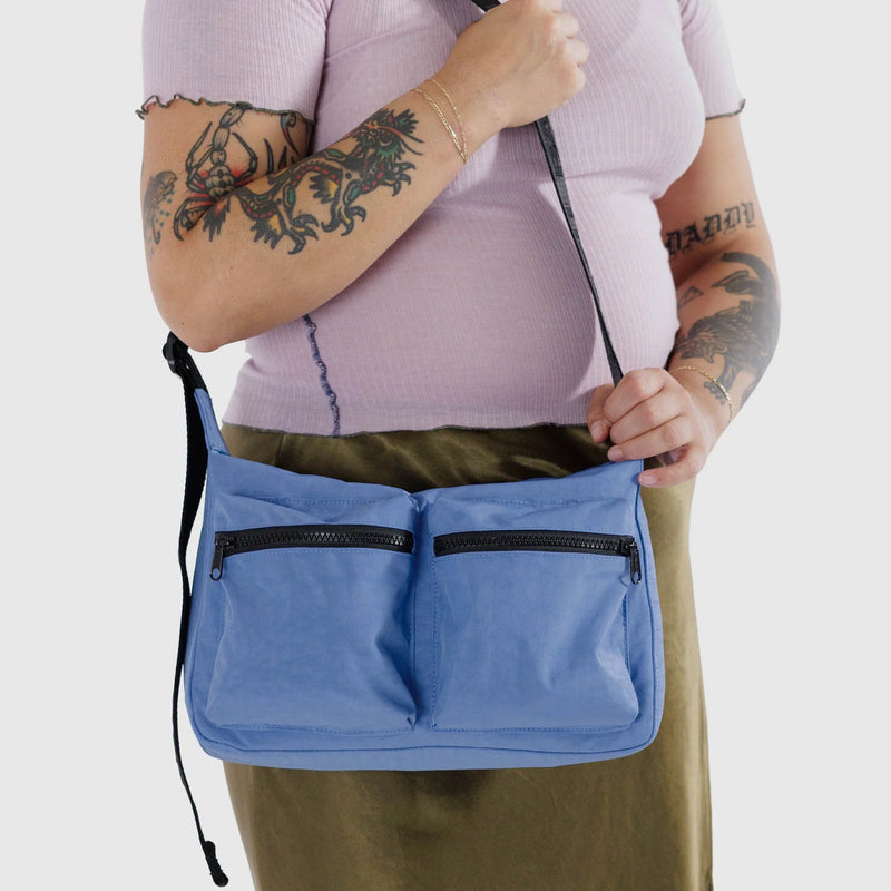 Bolso Cargo Grande Baggu - Pansy Blue