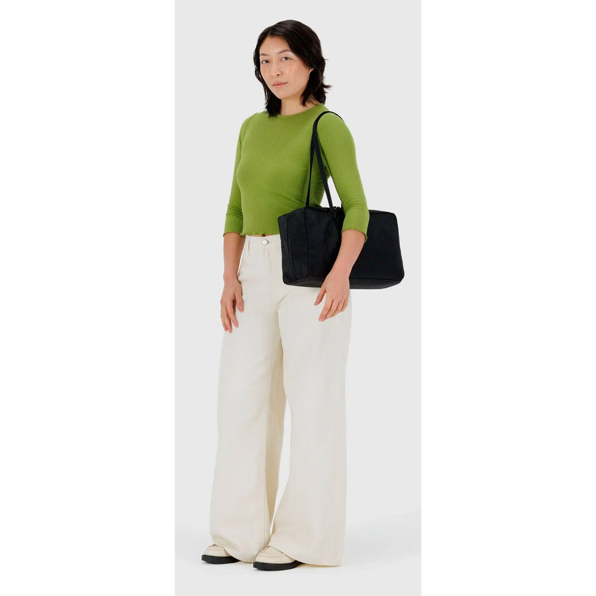 Bolso Mediano Bowler Baggu - Black
