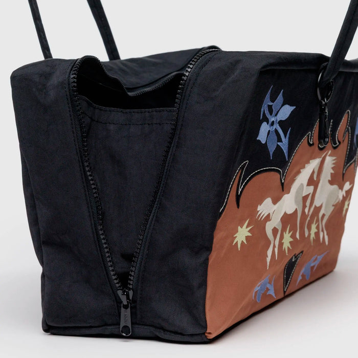 Bolso Mediano Bowler Baggu - Western Appliqué