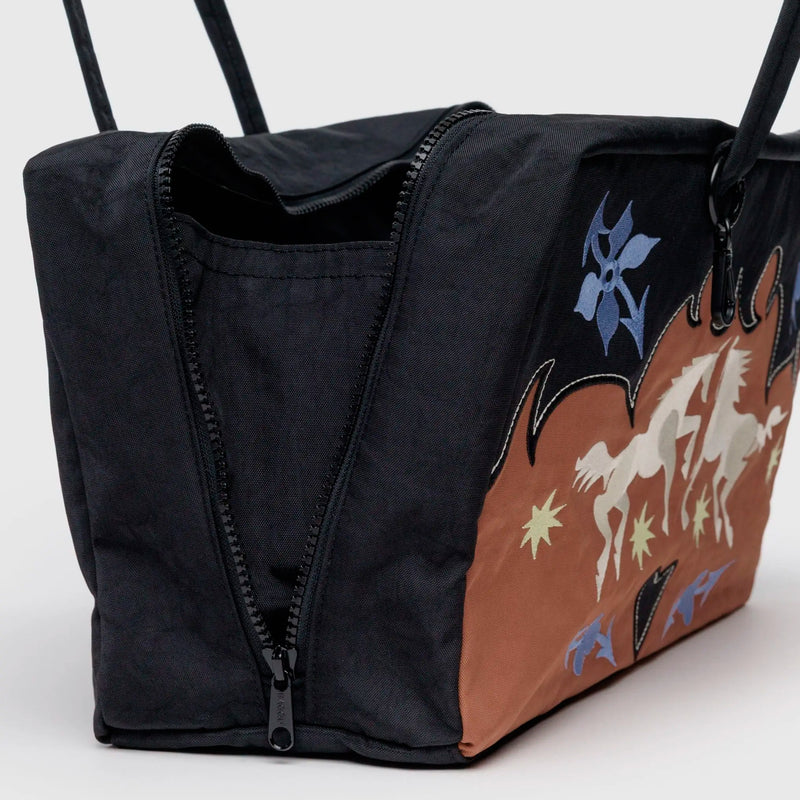 Bolso Mediano Bowler Baggu - Western Appliqué