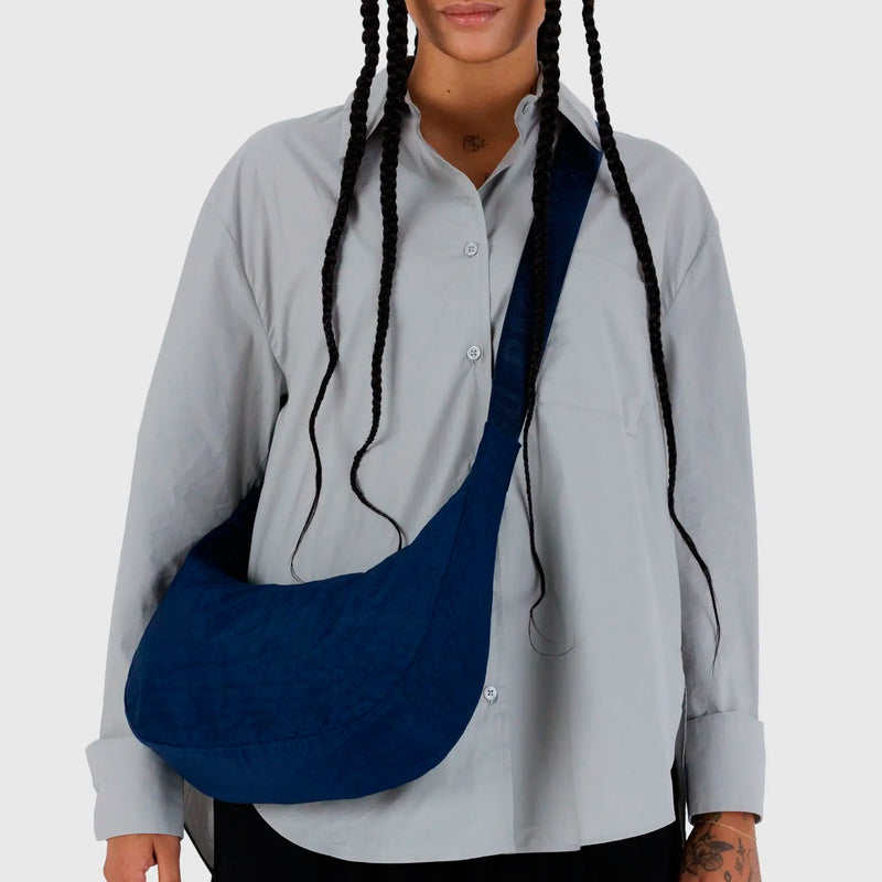 Bolso media luna Baggu - Navy