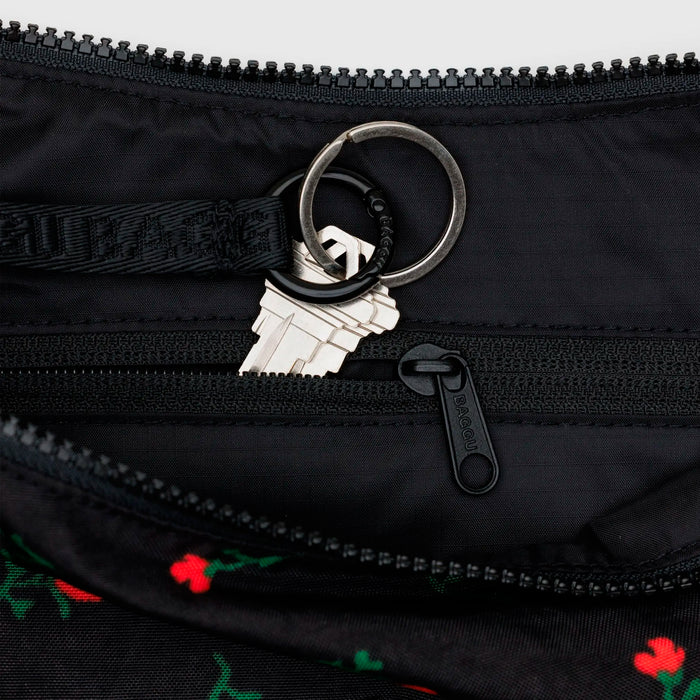 Bolso media luna Baggu - Painted Wildflower