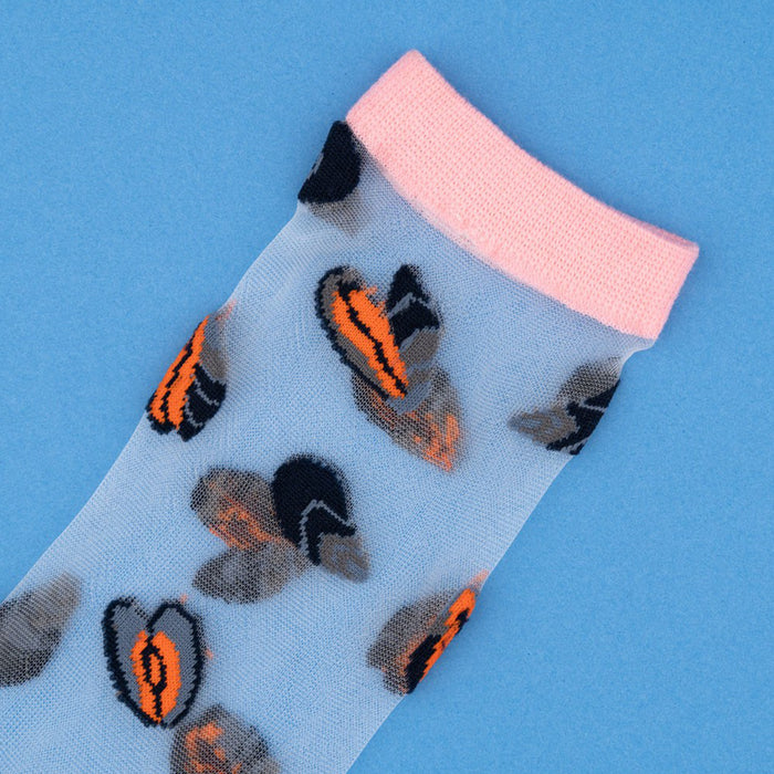 Calcetines transparentes - Mejillón