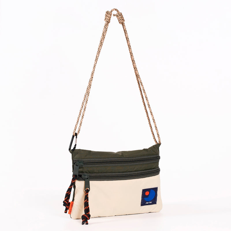 Bolso Japfac - Mini Candy Deku (Cream/Green)